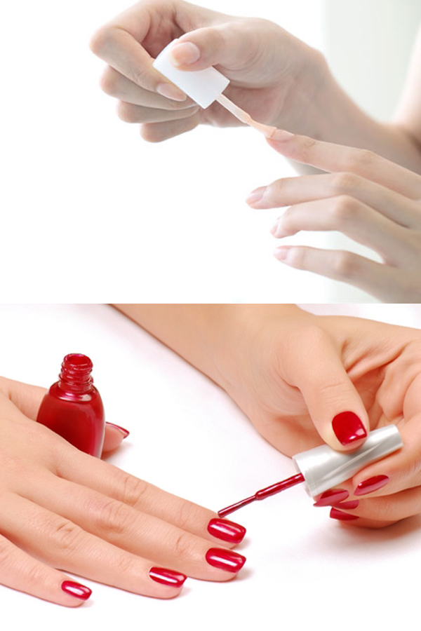 как накрасить ногти самостоятельно