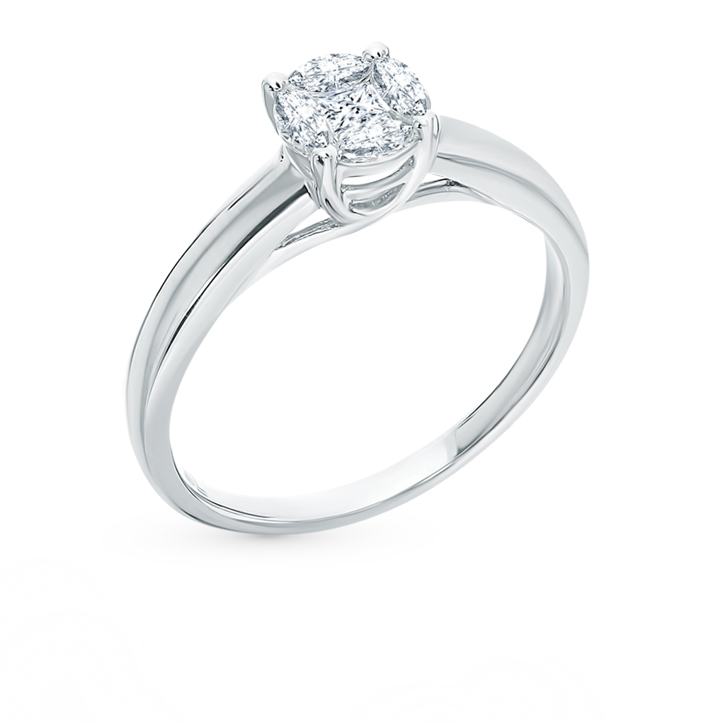 Купить кольцо с бриллиантом