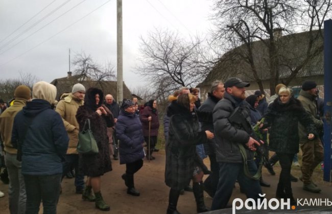 На Волині попрощалися з військовослужбовцем Сергієм Денисюком