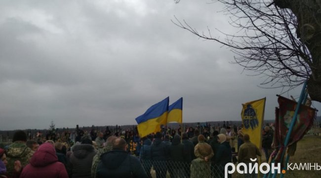 На Волині попрощалися з військовослужбовцем Сергієм Денисюком