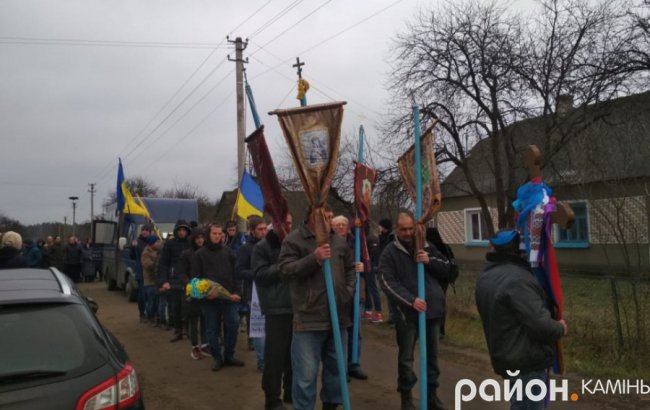 На Волині попрощалися з військовослужбовцем Сергієм Денисюком