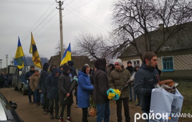 На Волині попрощалися з військовослужбовцем Сергієм Денисюком