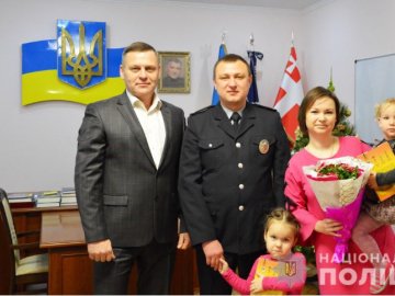 Волинський поліцейський отримав 2-кімнатну квартиру у новобудові