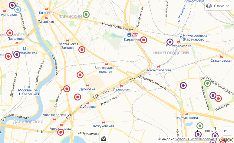 Карта заражённых районов в Москве — откуда забирали с коронавирусом, онлайн карта