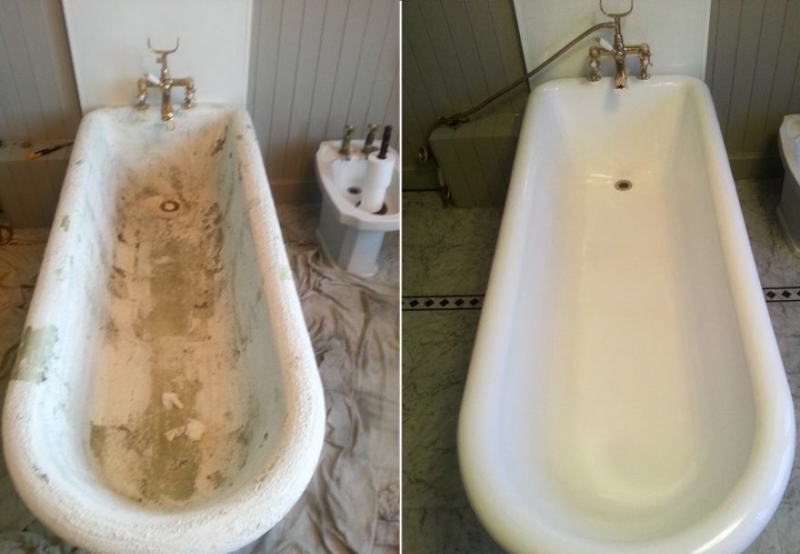 Как отремонтировать старую ванную?