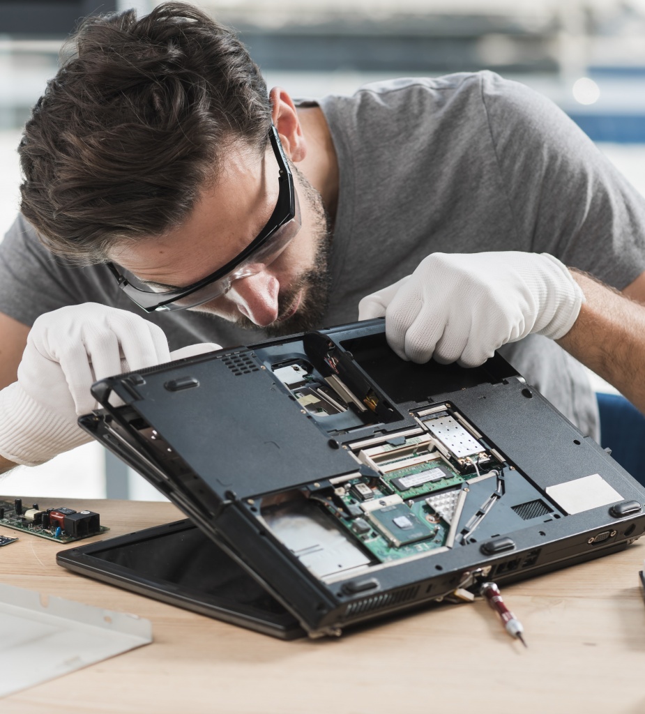 Как починить поврежденный ноутбук?