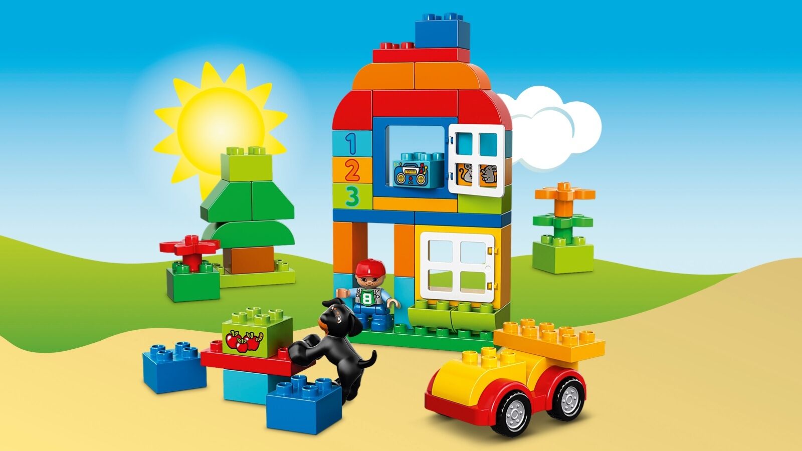 Конструкторы LEGO DUPLO: тематические наборы, материал изготовления и преимущества