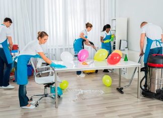 Клининг на мероприятие в Москве