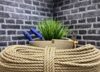 Где и как используется джутовая веревка?