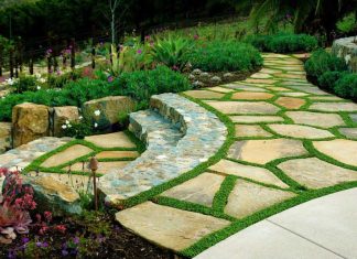 Мощение дорожек на дачном участке